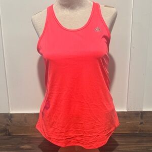 Adidas Women's Bright Pink Racer back Tank Top- Size L